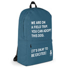 Bold Field Trip Backpack (Blue) | Rescue Strong