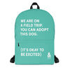 Bold Field Trip Backpack (Teal) | Rescue Strong