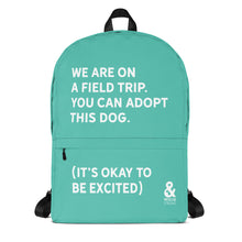  Bold Field Trip Backpack (Teal) | Rescue Strong
