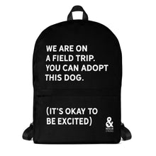  Bold Field Trip Backpack (Black) | Rescue Strong