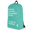 Bold Field Trip Backpack (Teal) | Rescue Strong