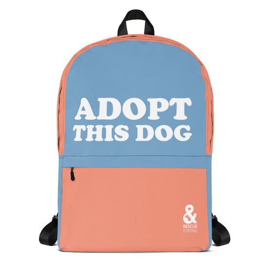 Adopt This Dog Backpack | Rescue Strong